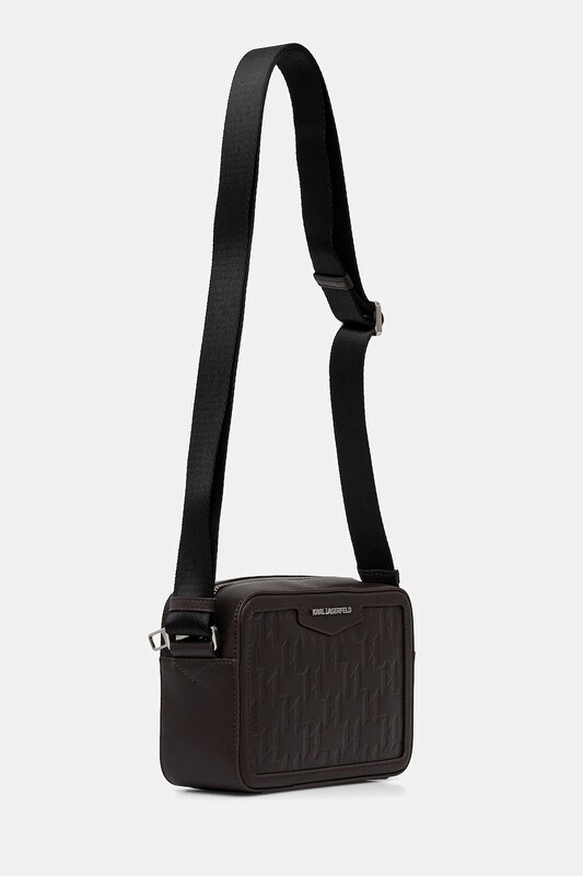 Кожена чанта през рамо Karl Lagerfeld K/LOOM