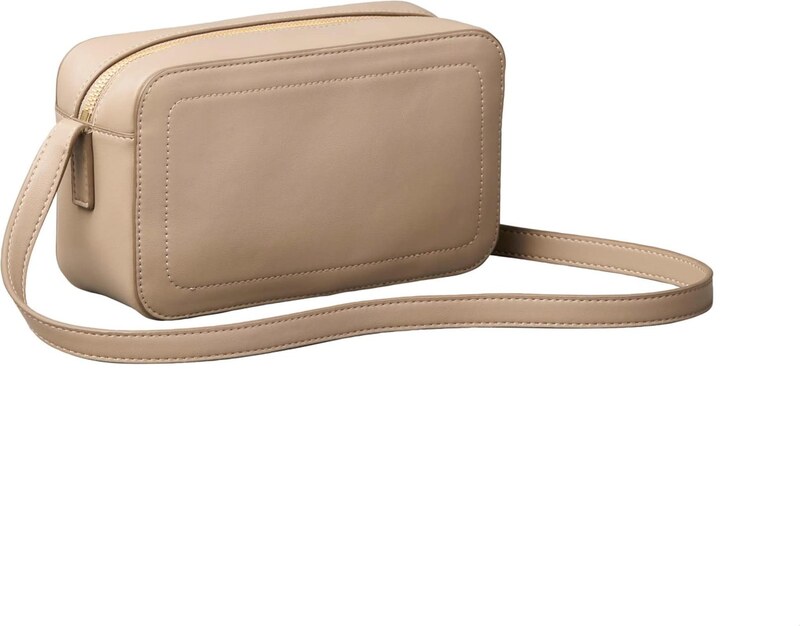 Calvin Klein Чанта с презрамки таупе сиво