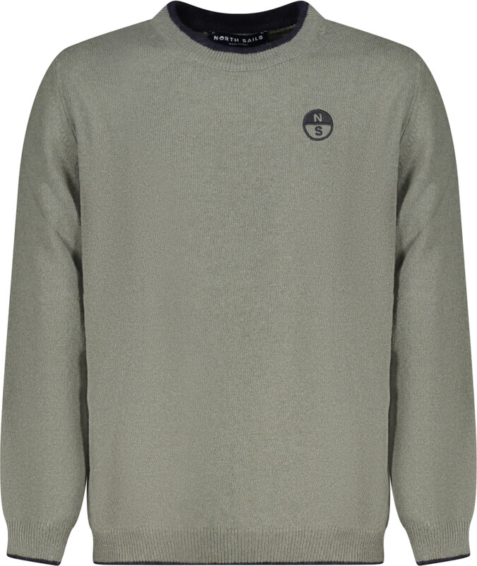 NORTH SAILS GREEN KIDS' SWEATER