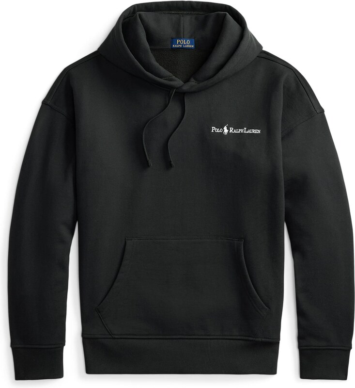 Polo Ralph Lauren Суичър тъмносиво / бяло