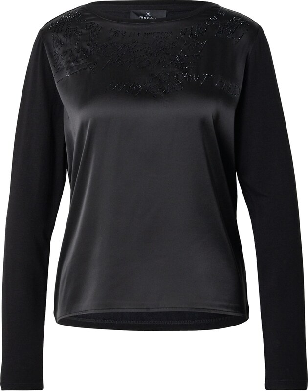 monari Тениска черно