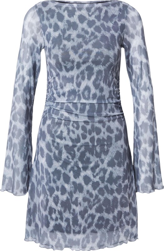 JJXX Рокля 'JXMINNA' светлосиво / тъмносиво