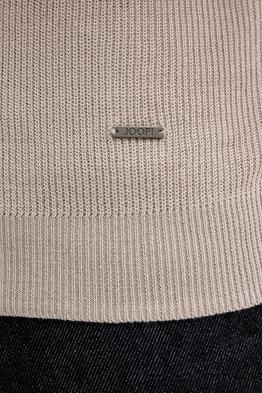 Памучна тениска с яка Joop!