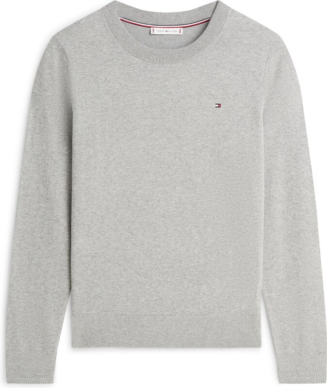 TOMMY HILFIGER Пуловер сив меланж