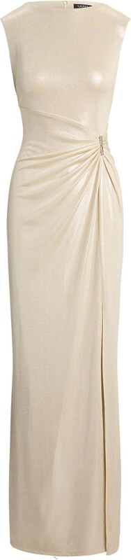 Lauren Ralph Lauren Вечерна рокля шампанско