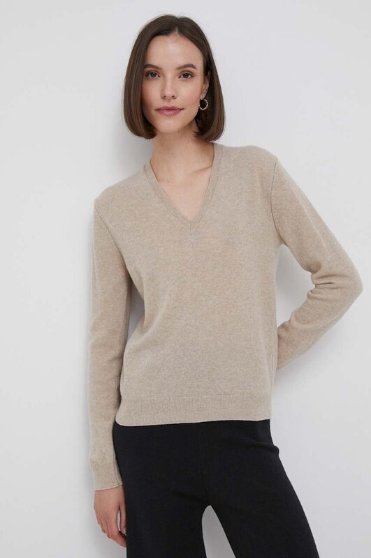 Вълнен пуловер United Colors of Benetton