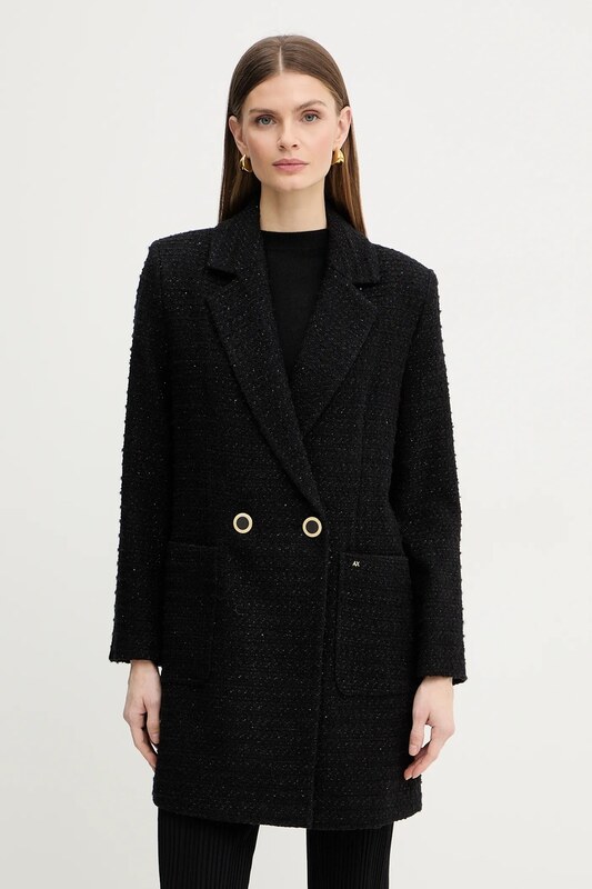 Палто с вълна Armani Exchange