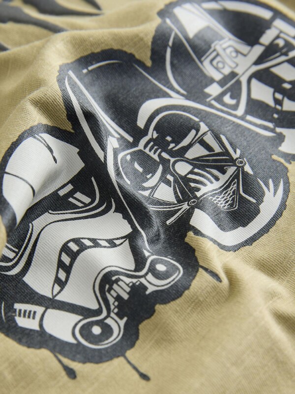 Next Тениска слонова кост / маслина / черно