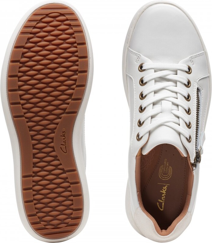 Дамски спортни обувки "Clarks" - равни