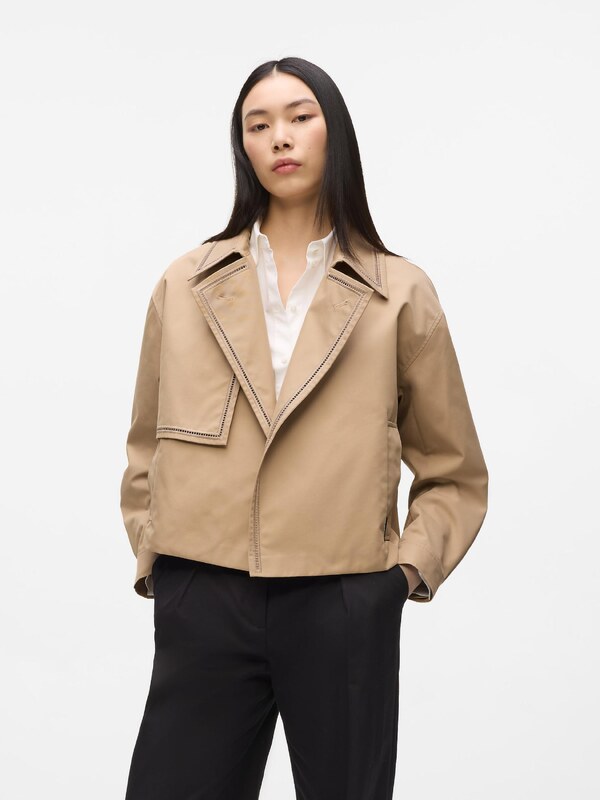 Karl Lagerfeld Преходно палто брокат