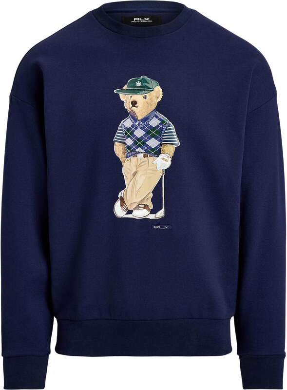 Polo Ralph Lauren Пуловер нейви синьо / капучино / тъмнозелено