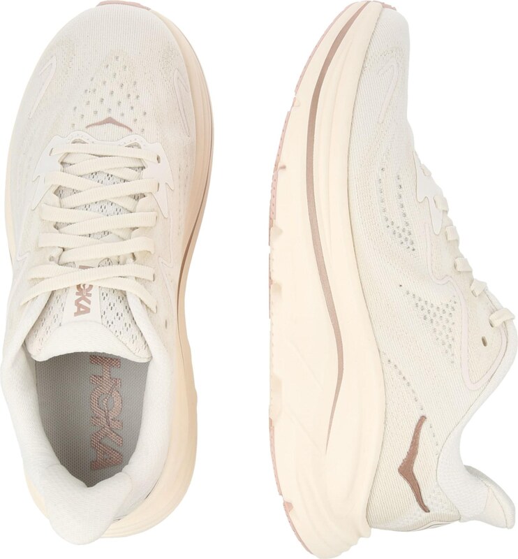 HOKA Маратонки за бягане 'CLIFTON 10' екрю / умбра