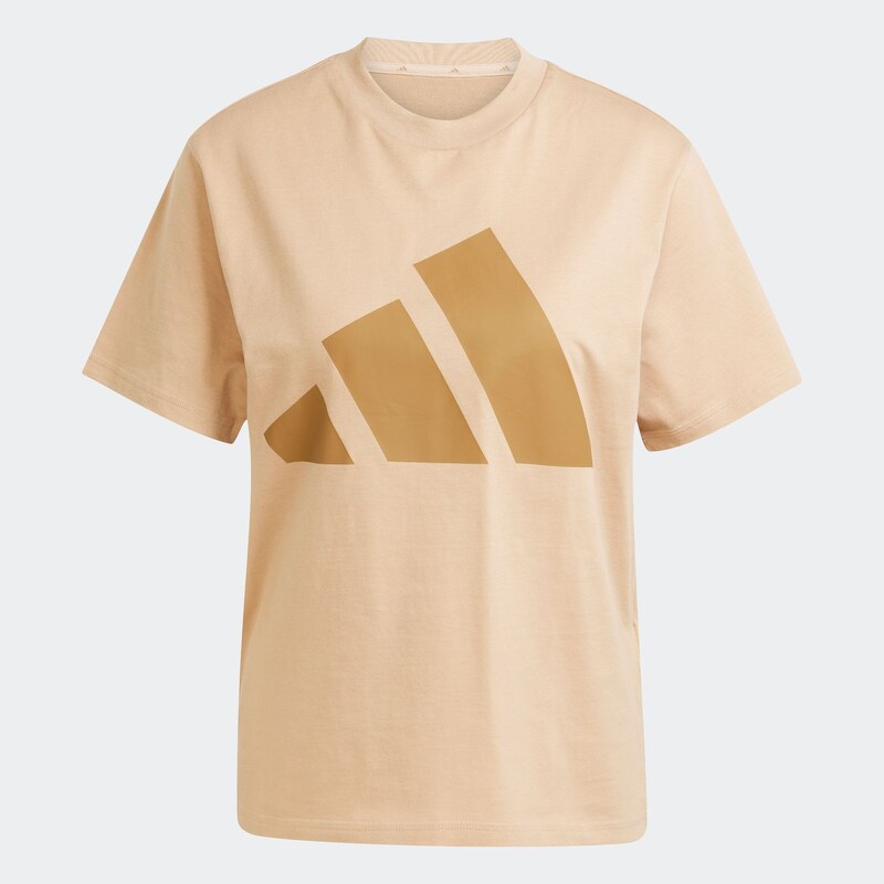 ADIDAS SPORTSWEAR Функционална тениска пастелно оранжево / тъмнооранжево