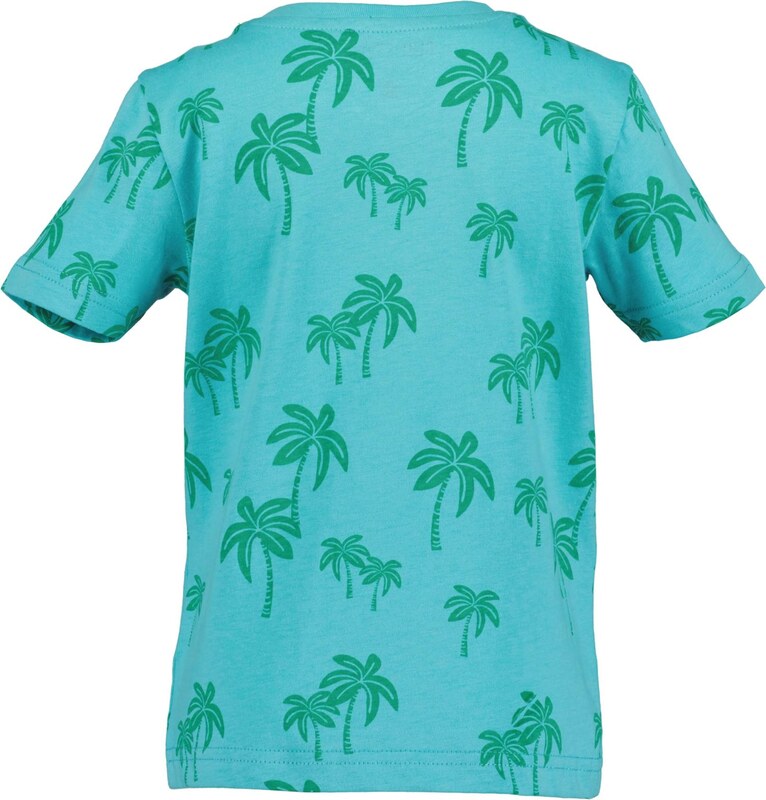 BLUE SEVEN Тениска кралско синьо / зелено