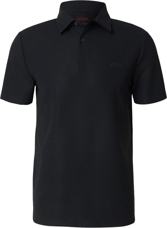 GUESS Тениска черно