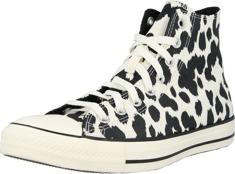 CONVERSE Високи маратонки 'CTAS' черно / мръсно бяло