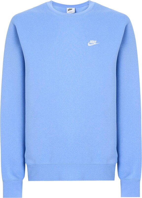Nike Sportswear Суичър 'CLUB' кралско синьо / бяло