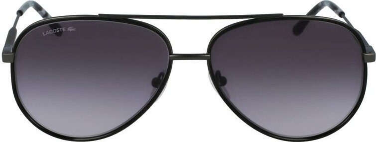 Lacoste Gray Metal Sunglasses