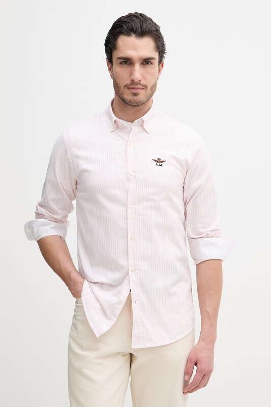 Памучна риза Aeronautica Militare