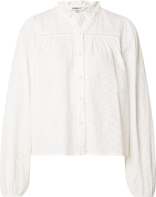 ONLY Блуза 'ONLNoelys' бяло
