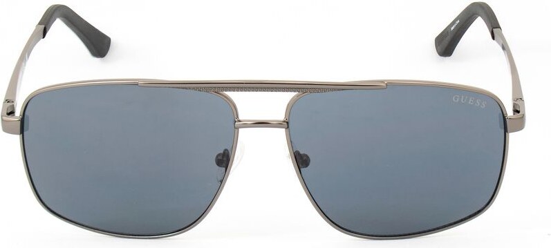 Guess Gray Metal Sunglasses