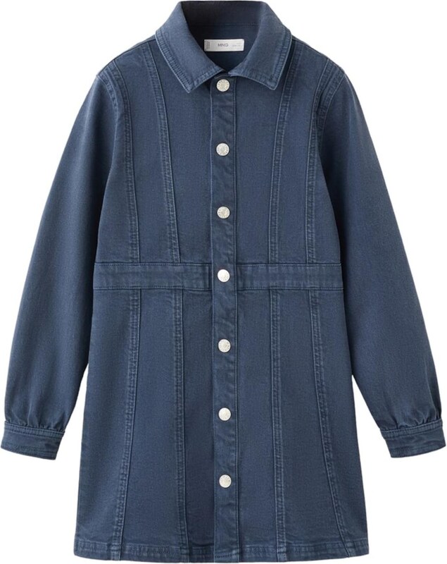 MANGO KIDS Рокля 'ANDREA' син деним