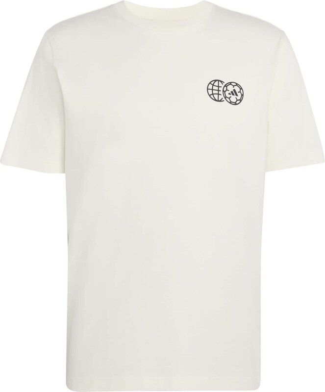 ADIDAS SPORTSWEAR Функционална тениска 'HOUSE OF TIRO NATIONS' зелено / червено / черно / мръсно бяло