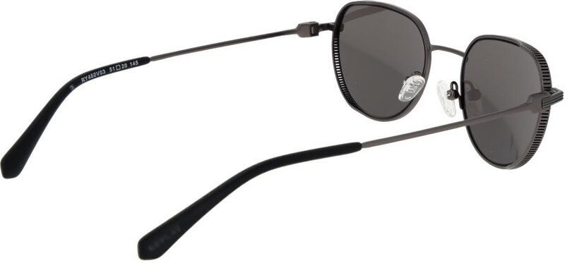 Replay Gray Metal Sunglasses