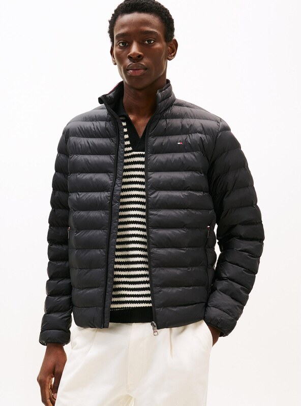 TOMMY HILFIGER Преходно яке черно