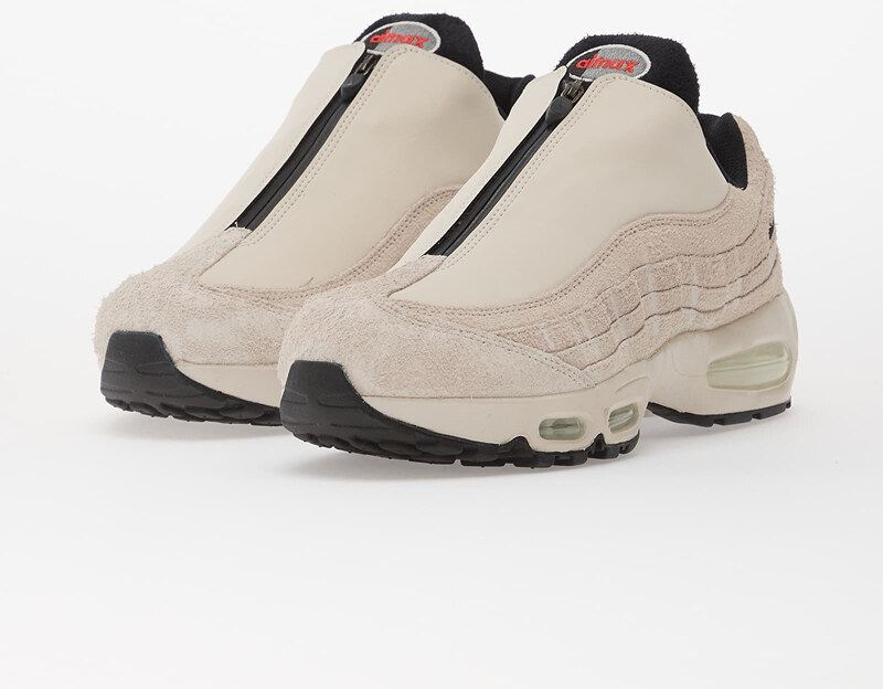 Nike Air Max 95 Big Bubble Phantom/ Black-Lt Crimson-Smoke Grey