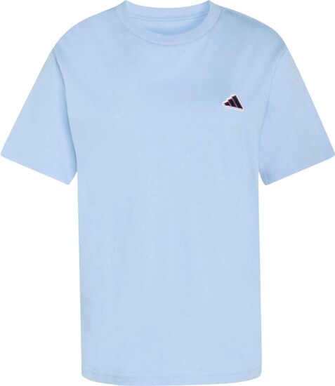 ADIDAS SPORTSWEAR Функционална тениска светлосиньо / червено