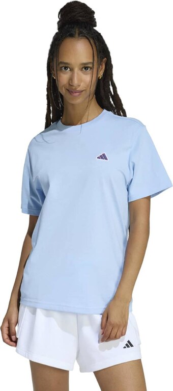 ADIDAS SPORTSWEAR Функционална тениска светлосиньо / червено