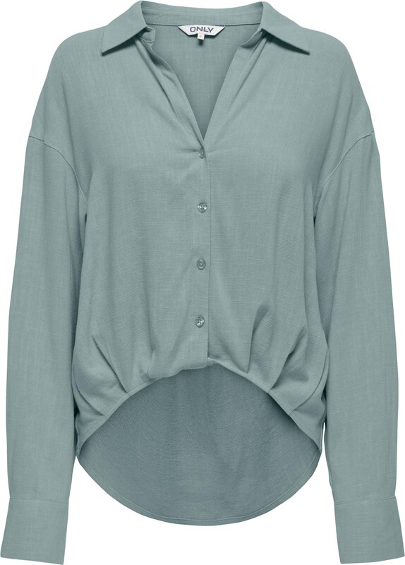 ONLY Блуза 'ONLSIESTA' опушено синьо
