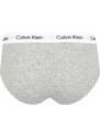 Calvin Klein Underwear Слип сив меланж / черно / бяло
