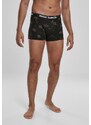Urban Classics Boxer Shorts 3-Pack Angle/Funky AOP/Black