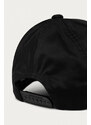 Памучна шапка с козирка Armani Exchange в черно с апликация 954047 CC811 NOS