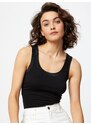 ICHI Топ 'Zola' черно