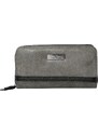 TOM TAILOR Портмоне 'Elin' тъмносиво / черно