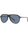 Слънчеви очила Armani Exchange мъжки в черно