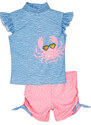 Детски бански с uv защита Crab