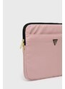 Калъф за лаптоп Guess в розово