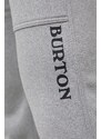 Панталони Burton мъжки в меланж на сиво
