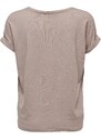 ONLY Тениска 'ONLMoster' таупе сиво