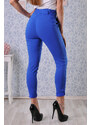 Addict Boutique Дълъг дамски панталон в синьо