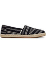 Toms Alpargata Rope Black Global Stripe Wmns Жени - Спортни обувки Toms - Черен - 10017852-4