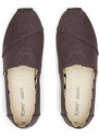 Toms Alpargata Ash Recycled Cotton Canvas Wmn Жени - Спортни обувки Toms - Кафяв - 10017749-3.5