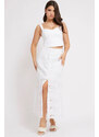 GUESS пола Smeralda Skirt W2GD44WEJV0 g011 pure white