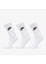 Чорапи Nike Sportswear Everyday Essential Crew Socks 3-Pack White/ Black S