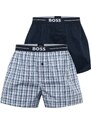 BOSS Боксерки 'Nos' светлосиньо / тъмносиньо / бяло