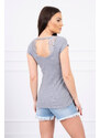 Alexis Дамска тениска Марина 8987 - сива